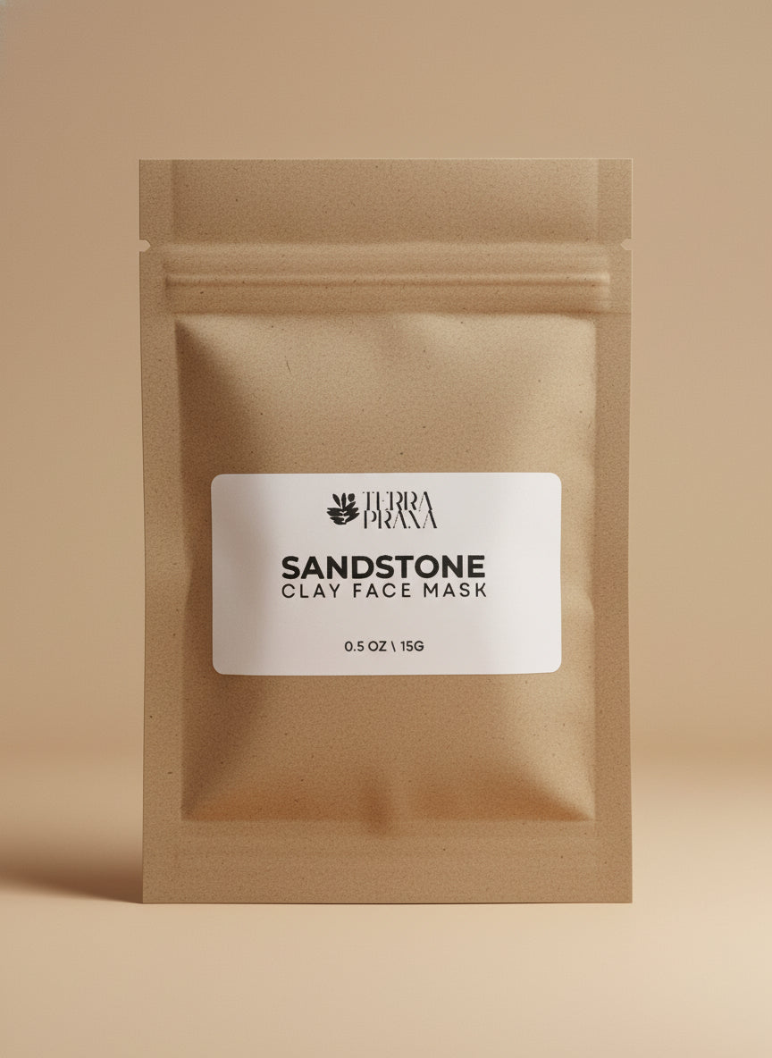 Clay Mask: Sandstone for sensitive reactive skin