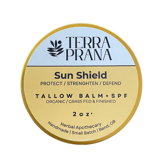 A Whipped Tallow Balm + SPF: Sun Shield