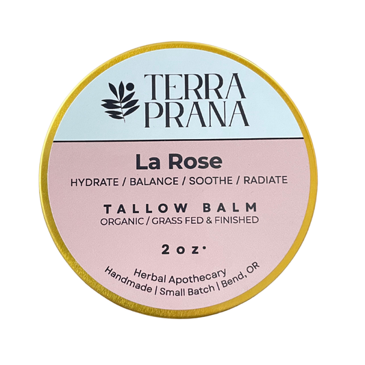 A Whipped Tallow Balm: La Rose